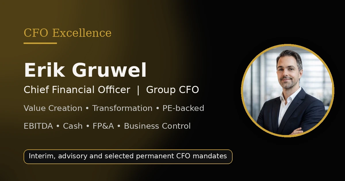 CFO for Private Equity | CFO Excellence